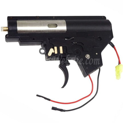 CYMA Gearbox Complet Renforcé V2 Convient aux Répliques AEG Airsoft MP5 SD6 Series Électrique Blowback EBB CM049