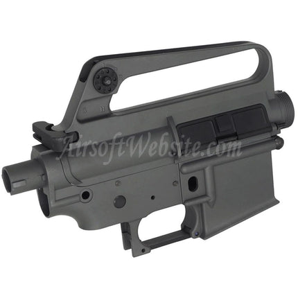 E&C M16VN 604 Style Metal Body Upper Lower Receiver Suitable For E&C Tokyo Marui M4 M16 Series AEG Rifles Airsoft Grey
