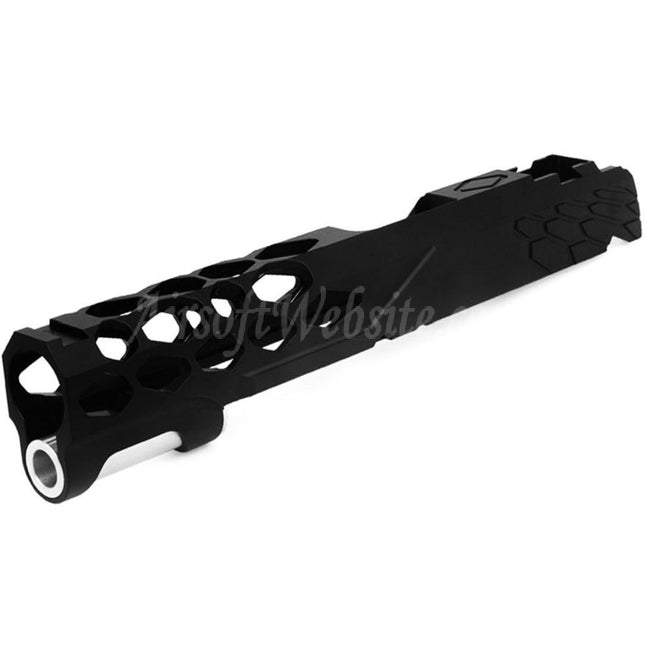 Glissière standard EDGE en aluminium personnalisée « SHIELD » pour pistolets Tokyo Marui Hi-Capa série 1911 GBB Airsoft