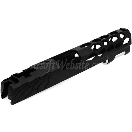 Glissière standard EDGE en aluminium personnalisée « SHIELD » pour pistolets Tokyo Marui Hi-Capa série 1911 GBB Airsoft