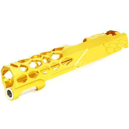 Glissière standard EDGE en aluminium personnalisée « SHIELD » pour pistolets Tokyo Marui Hi-Capa série 1911 GBB Airsoft