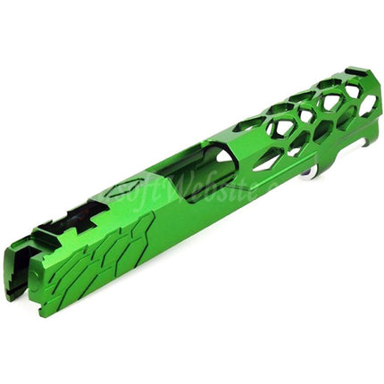 Glissière standard EDGE en aluminium personnalisée « SHIELD » pour pistolets Tokyo Marui Hi-Capa série 1911 GBB Airsoft