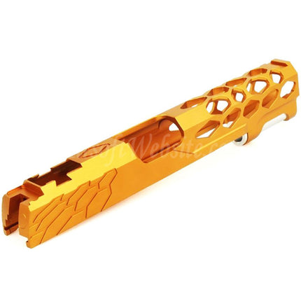 Glissière standard EDGE en aluminium personnalisée « SHIELD » pour pistolets Tokyo Marui Hi-Capa série 1911 GBB Airsoft