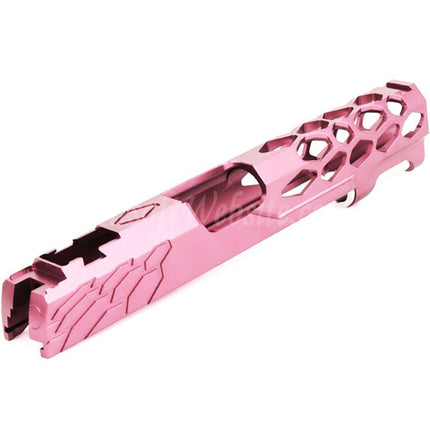 Glissière standard EDGE en aluminium personnalisée « SHIELD » pour pistolets Tokyo Marui Hi-Capa série 1911 GBB Airsoft