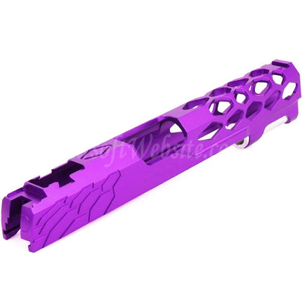 Glissière standard EDGE en aluminium personnalisée « SHIELD » pour pistolets Tokyo Marui Hi-Capa série 1911 GBB Airsoft