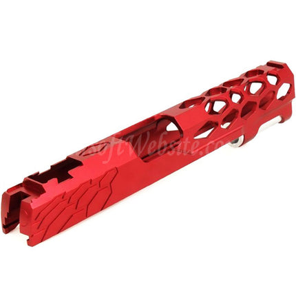 Glissière standard EDGE en aluminium personnalisée « SHIELD » pour pistolets Tokyo Marui Hi-Capa série 1911 GBB Airsoft