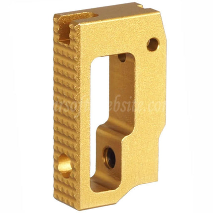 5KU Aluminum Short Flat Adjustable Trigger For Tokyo Marui Hi-Capa 1911 Series GBB Pistols Airsoft