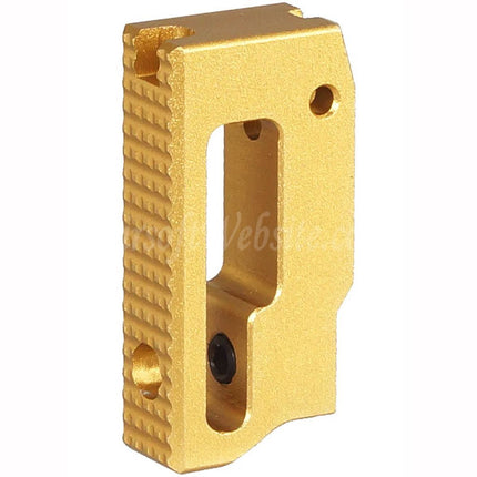 5KU Aluminum Extra Short Flat Adjustable Trigger For Tokyo Marui Hi-Capa 1911 Series GBB Pistols Airsoft