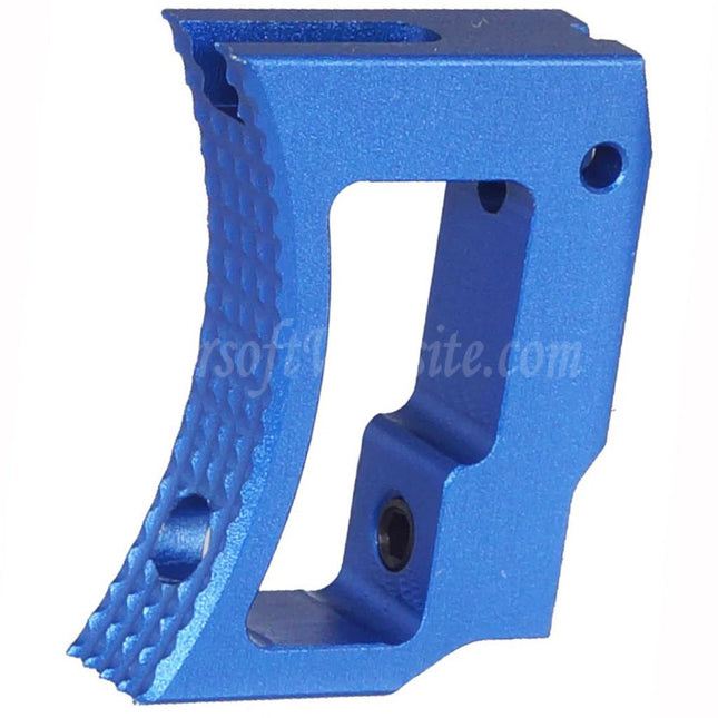 5KU Aluminum Long Curved Adjustable Trigger For Tokyo Marui Hi-Capa 1911 Series GBB Pistols Airsoft