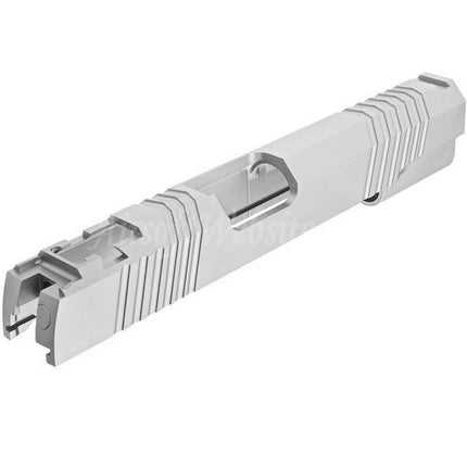 GK Tactical Aluminium SV Standard Slide avec boîtier de buse et bouchon de ressort de recul pour pistolets Tokyo Marui Hi-Capa série 1911 GBB Airsoft