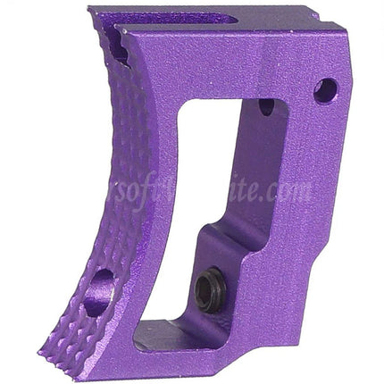 5KU Aluminum Long Curved Adjustable Trigger For Tokyo Marui Hi-Capa 1911 Series GBB Pistols Airsoft