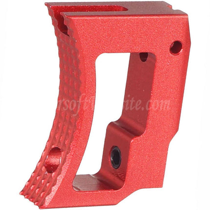 5KU Aluminum Long Curved Adjustable Trigger For Tokyo Marui Hi-Capa 1911 Series GBB Pistols Airsoft