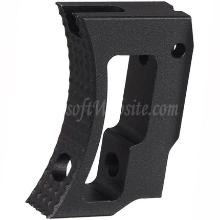 5KU Aluminum Medium Curved Adjustable Trigger For Tokyo Marui Hi-Capa 1911 Series GBB Pistols Airsoft