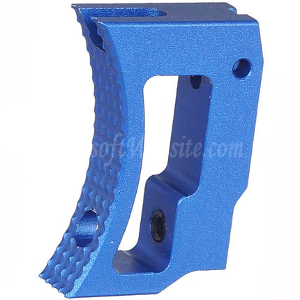 5KU Aluminum Medium Curved Adjustable Trigger For Tokyo Marui Hi-Capa 1911 Series GBB Pistols Airsoft