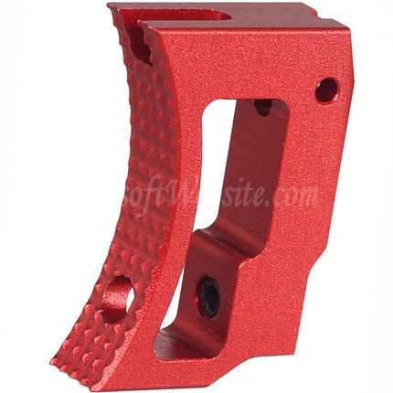 5KU Aluminum Medium Curved Adjustable Trigger For Tokyo Marui Hi-Capa 1911 Series GBB Pistols Airsoft