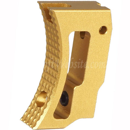 5KU Aluminum Short Curved Adjustable Trigger For Tokyo Marui Hi-Capa 1911 Series GBB Pistols Airsoft
