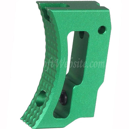5KU Aluminum Short Curved Adjustable Trigger For Tokyo Marui Hi-Capa 1911 Series GBB Pistols Airsoft
