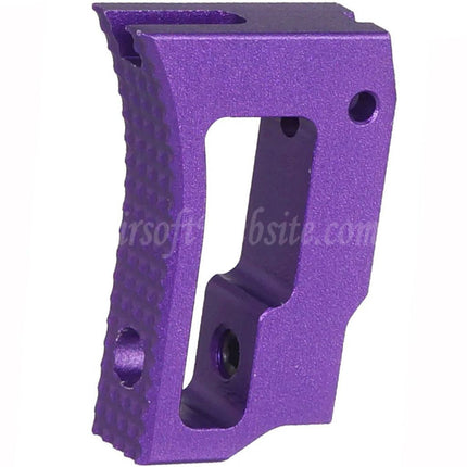 5KU Aluminum Upper Curved Adjustable Trigger For Tokyo Marui Hi-Capa 1911 Series GBB Pistols Airsoft