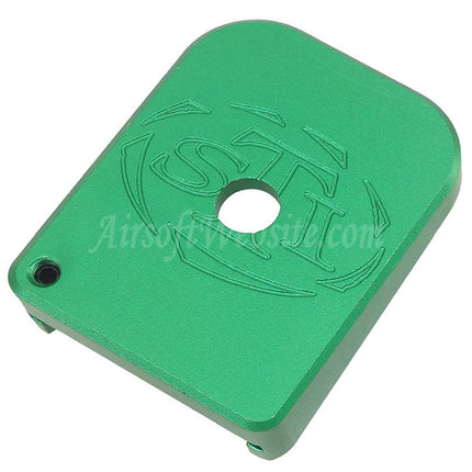 5KU Aluminum STI Style Magazine Base Plate Suitable For Armorer Works AW WE(WE-TECH) Tokyo Marui Hi-Capa Series Pistols Airsoft