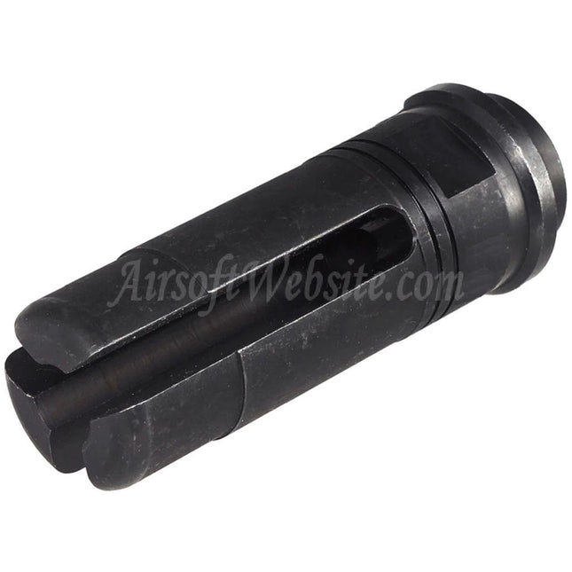 5KU SF SOCOM Style 3-Prong Steel Flash Hider -14mm CCW Counter-Clockwise Thread