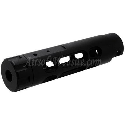 Narcos Airsoft CNC Aluminum Front Barrel Kit (Type 2) For Action Army AAP01 Series GBB Pistols