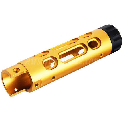 Narcos Airsoft CNC Aluminum Front Barrel Kit (Type 2) For Action Army AAP01 Series GBB Pistols
