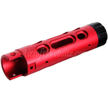 Narcos Airsoft CNC Aluminum Front Barrel Kit (Type 2) For Action Army AAP01 Series GBB Pistols