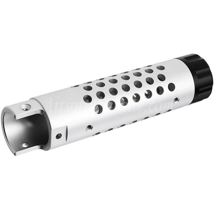 Kit de canon avant en aluminium CNC Narcos Airsoft (type 4) pour pistolets GBB Action Army série AAP01