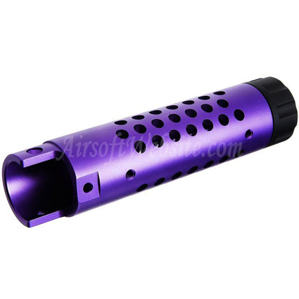 Kit de canon avant en aluminium CNC Narcos Airsoft (type 4) pour pistolets GBB Action Army série AAP01