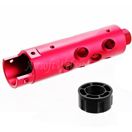 Narcos Airsoft CNC Aluminum Front Barrel Kit (Type 1) For Action Army AAP01 Series GBB Pistols