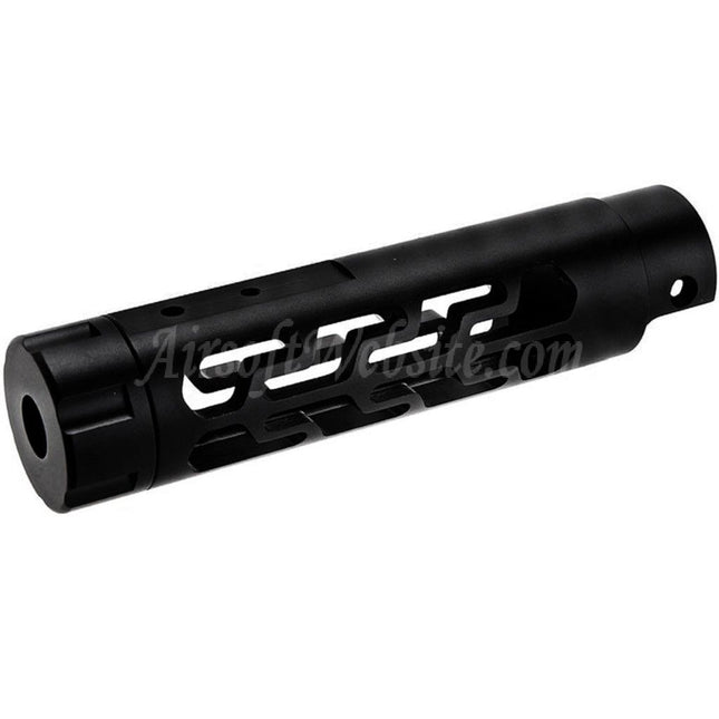 Narcos Airsoft CNC Aluminum Front Barrel Kit (Type 7) For Action Army AAP01 Series GBB Pistols