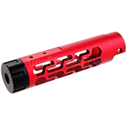 Kit de canon avant en aluminium CNC Narcos Airsoft (type 7) pour pistolets GBB Action Army série AAP01