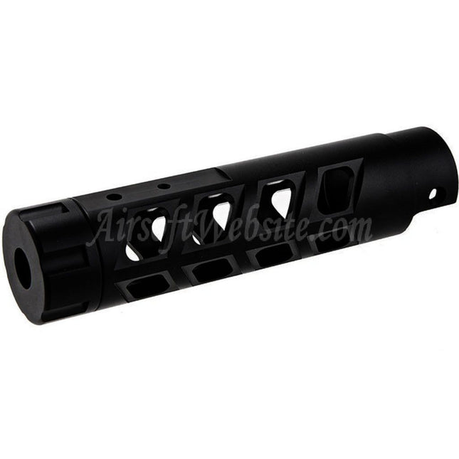 Narcos Airsoft CNC Aluminum Front Barrel Kit (Type 8) For Action Army AAP01 Series GBB Pistols