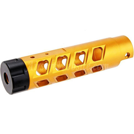 Kit de canon avant en aluminium CNC Narcos Airsoft (type 8) pour pistolets GBB Action Army série AAP01