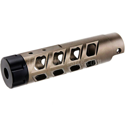 Kit de canon avant en aluminium CNC Narcos Airsoft (type 8) pour pistolets GBB Action Army série AAP01