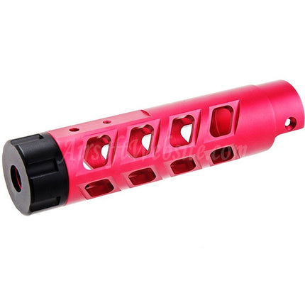 Kit de canon avant en aluminium CNC Narcos Airsoft (type 8) pour pistolets GBB Action Army série AAP01