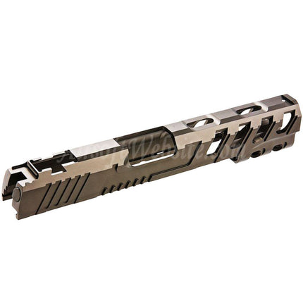 Narcos Airsoft CNC Aluminium Slide Phantom pour pistolets Tokyo Marui Hi-Capa série 5.1 GBB