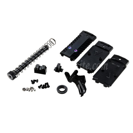 RWA Agency Arms CNC Aluminum P320 Peacekeeper Slide Set For SIG AIR Proforce P320 XCarry M17 M18 Series GBB Pistols Airsoft
