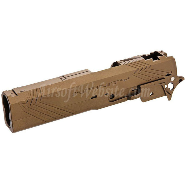 Tiger Soul – cadre central INF Venom en aluminium CNC, ensemble coulissant pour pistolets Airsoft Toyko Marui hi-capa série GBB