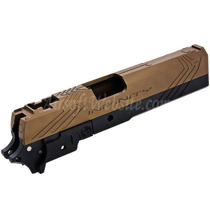 Tiger Soul – cadre central INF Venom en aluminium CNC, ensemble coulissant pour pistolets Airsoft Toyko Marui hi-capa série GBB