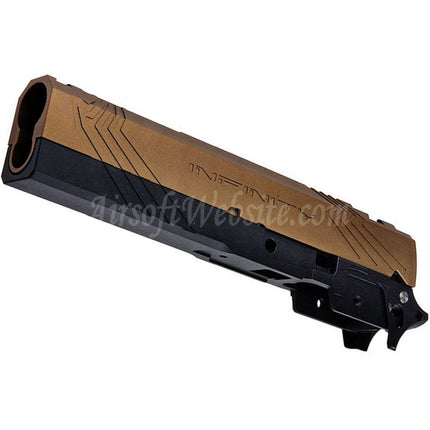Tiger Soul – cadre central INF Venom en aluminium CNC, ensemble coulissant pour pistolets Airsoft Toyko Marui hi-capa série GBB
