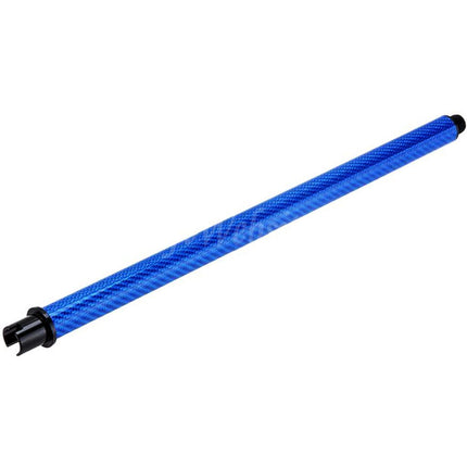 Dr. Black Light Weight Carbon Fiber 14" Inches Outer Barrel -14mm CCW Counter-Clockwise Thread For Tokyo Marui M4 Series MWS GBB Rifles Airsoft