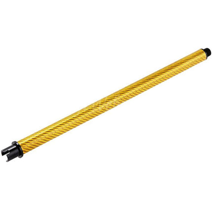 Dr. Black Light Weight Carbon Fiber 14" Inches Outer Barrel -14mm CCW Counter-Clockwise Thread For Tokyo Marui M4 Series MWS GBB Rifles Airsoft
