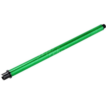 Dr. Black Light Weight Carbon Fiber 14" Inches Outer Barrel -14mm CCW Counter-Clockwise Thread For Tokyo Marui M4 Series MWS GBB Rifles Airsoft