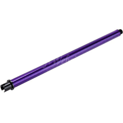 Dr. Black Light Weight Carbon Fiber 14" Inches Outer Barrel -14mm CCW Counter-Clockwise Thread For Tokyo Marui M4 Series MWS GBB Rifles Airsoft
