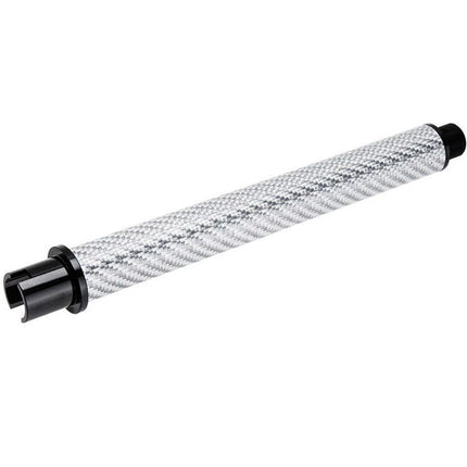 Dr. Black Light Weight Carbon Fiber 7" Inches Outer Barrel -14mm CCW Counter-Clockwise Thread For Tokyo Marui M4 Series MWS GBB Rifles Airsoft