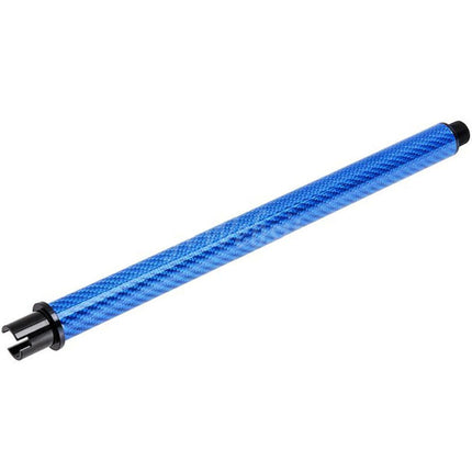 Dr. Black Light Weight Carbon Fiber 9" Inches Outer Barrel -14mm CCW Counter-Clockwise Thread For Tokyo Marui M4 Series MWS GBB Rifles Airsoft