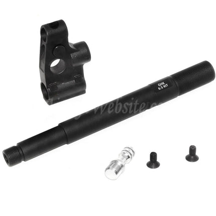 Dytac SLR Rifleworks ION Lite 165mm 6.5" Inches Extended M-LOK Handguard Rail System Kit with Outer Barrel For GHK AK Series GBB Rifles Airsoft Black