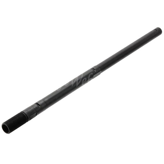 Hephaestus 385mm CNC Steel Outer Barrel For GHK AKM AIMS AKMS Series GBB Rifles Airsoft Black