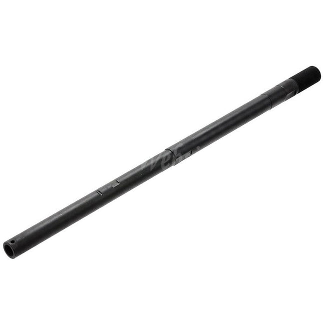 Hephaestus 385mm CNC Steel Outer Barrel For GHK AKM AIMS AKMS Series GBB Rifles Airsoft Black